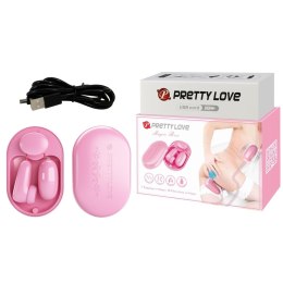 PRETTY LOVE - Magic Box Pink, 12 vibration functions 7 tapping functions