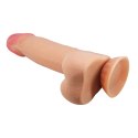 BAILE - Sliding Skin 8,5'' Flesh Suction base Bendable TPR