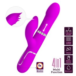 PRETTY LOVE - Twinkled Tenderness Purple, 7 vibration functions 4 rolling functions Memory function