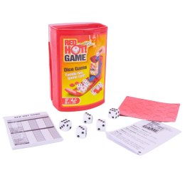 Number point dice card game